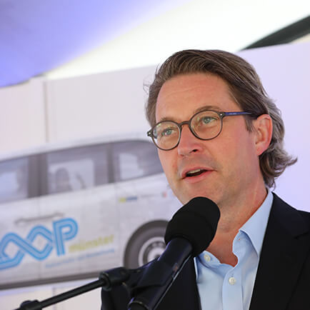 Andreas Scheuer, German Federal Minister of Transport and digital Infrastructure