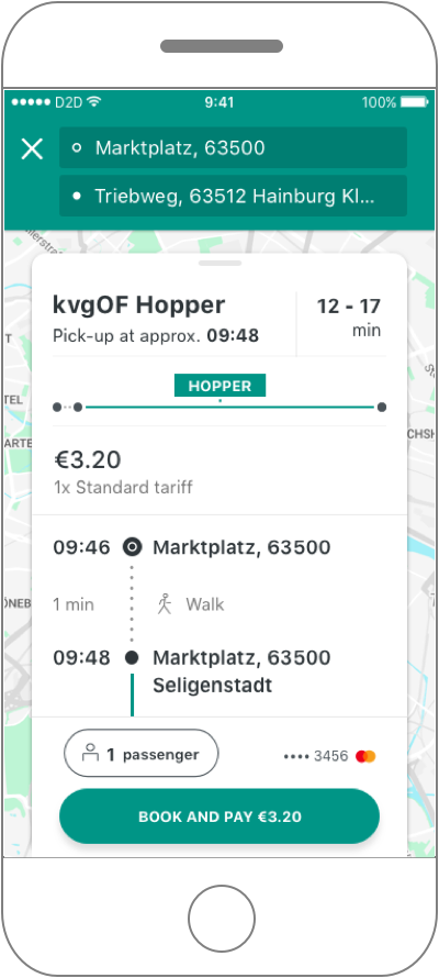 kvgOF Hopper result screen