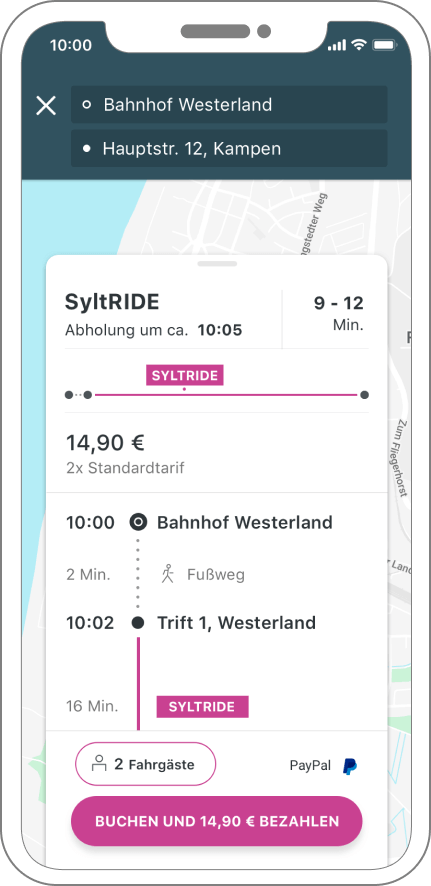 SyltRIDE App