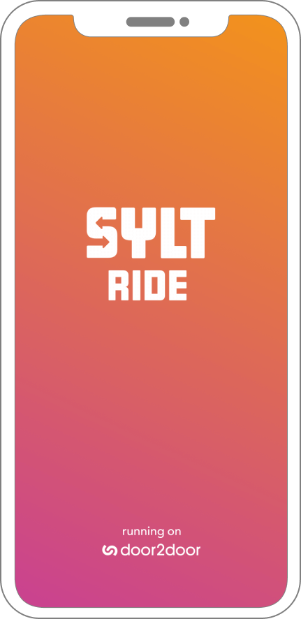 SyltRide app splash screen